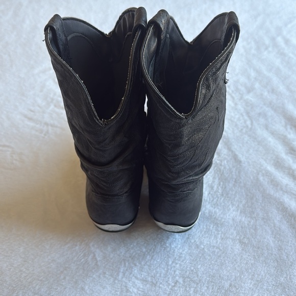Dingo Black Cowboy Boots - Picture 3 of 6
